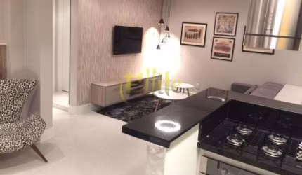 Apartamento de 02 dormitórios mobiliado para locação e venda na região do Brooklin em São Paulo, próxima a estação Morumbi!