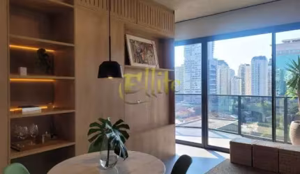Apartamento mobiliado para locação e venda na Vila Olímpia!