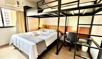 Flat para locação na Vila Clementino, totalmente mobiliado com serviços! Próximo da estações Hospital SP e AACD!