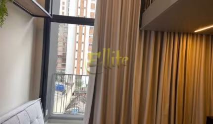 Studio mobiliado para locação com 01 dormitório na região de Pinheiros em São Paulo!