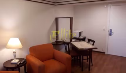 Flat para alugar no Jardins, totalmente mobiliado com serviços, próximo Av. Brigadeiro Luis Antonio!