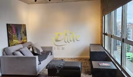Apartamento mobiliado com 01 dormitório para locação no bairro Brooklin em São Paulo!