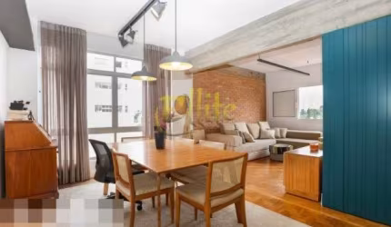 Apartamento mobiliado para locação no bairro Vila Madalena, São Paulo!