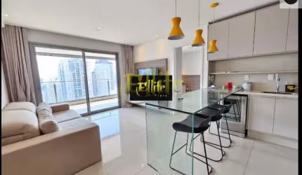 Apartamento totalmente mobiliado e decorado para locação na Vila Nova Conceição em São Paulo!