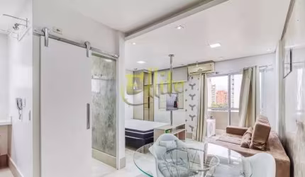 Apartamento mobiliado com 01 dormitório para venda em Moema, São Paulo!
