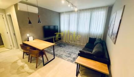 Apartamento mobiliado para locação com 01 dormitório na Chácara Santo Antonio, São Paulo!