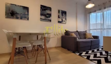 Apartamento mobiliado com 01 dormitório para locação em Moema, São Paulo!