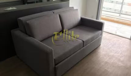 Apartamento mobiliado com 01 dormitório para locação na Chácara Santo Antônio, São Paulo!