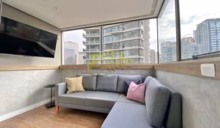 Apartamento mobiliado com 01 dormitório para locação no bairro Vila Nova Conceição, São Paulo