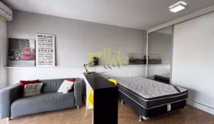 Apartamento mobiliado com 01 dormitório para locação na região do Brooklin em São Paulo!