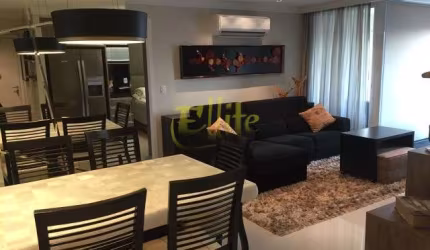 Apartamento mobiliado e decorado de 01 dormitório para locação no Brooklin, São Paulo!