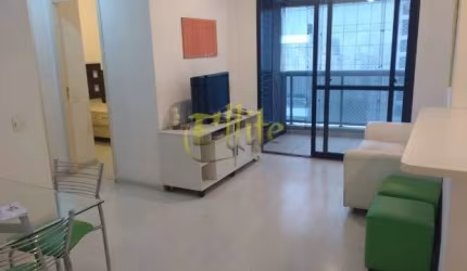 Apartamento de 02 dormitórios para locação na Vila Olímpia totalmente mobiliado, ao lado da faculdade INSPER!