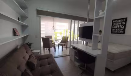Studio mobiliado para locação na Consolação, São Paulo!