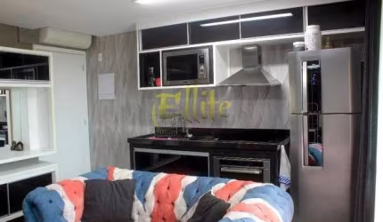 Apartamento para locação no Brooklin Paulista, São Paulo-SP: 1 quarto, 1 sala, 1 banheiro, 1 vaga, 40m² - Imperdível!