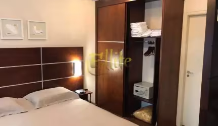 Flat para alugar na Chacara Sto Antonio, totalmente mobiliado com serviços, próximo da estação Granja Julieta!
