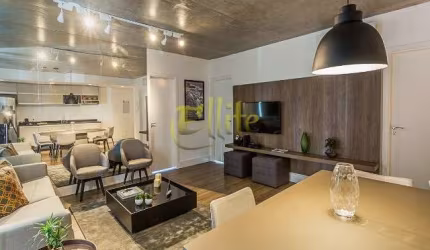 Apartamento mobiliado e decorado com 2 dormitórios para locação na região do Brooklin em São Paulo!