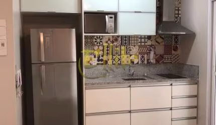 Apartamento mobiliado e decorado com 1 dormitório para locação na região do Brooklin em São Paulo!