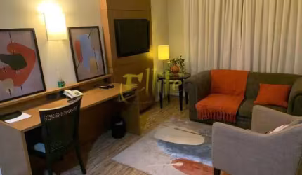 Flat para locação na Vila Olímpia, totalmente mobiliado com serviços. Excelente localização, próximo dos Shoppings Funchal e JK!