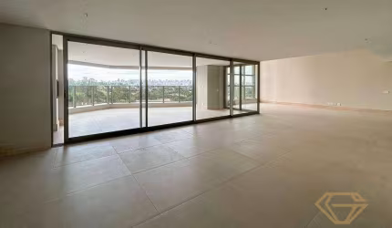 Apartamento na planta alto padrão Bela Suíça Londrina Wave: Vista para o Lago