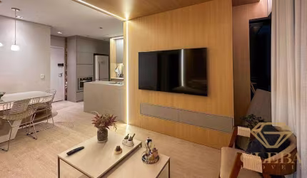 Concept Palhano apartamento para venda ou locação em Londrina Gleba Palhano: sala estendida
