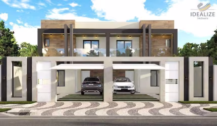 Casa com 3 quartos à venda na Rua Ivaí, São Pedro, São José dos Pinhais, 240 m2 por R$ 1.250.000