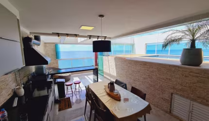 Cobertura Penthouse - 3 Dormitórios - Frente mar - Mongaguá, Residencial Splendour