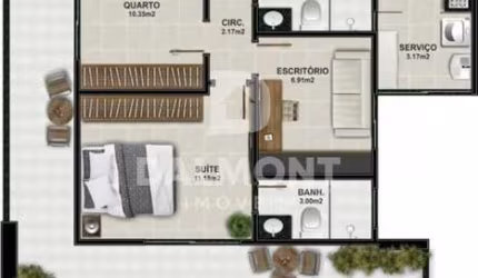 Braga, Cabo Frio, Pertinhode tudo, 102m² AC, 3 Qts