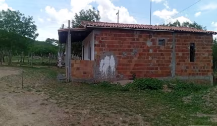 Casa em Cajueiro, Fazenda Sirigado, Anguera - BA.