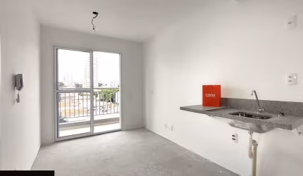 Apartamento com 1 Dormitório na Vila Romana, Novo, Vista Livre. Banheiro com Janela