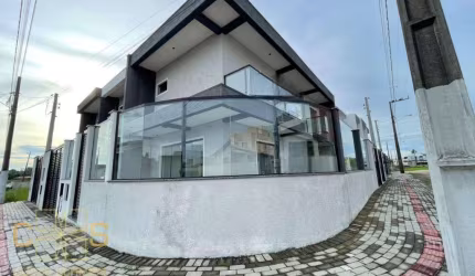 Sobrado com 3 dormitórios à venda, 103 m² por R$ 530.000,00 - Itacolomi - Balneário Piçarras/SC