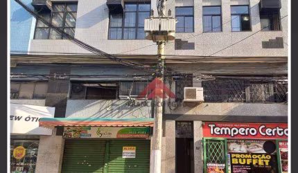 Excelente Sala comercial no centro,toda montada,dois banheiros,andar inteiro,com 153m2,próximo ao terminal rodoviário das barcas.  localização previle