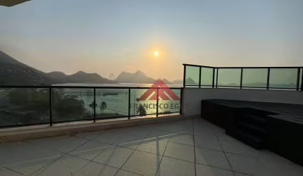 Cobertura com 4 suítes, 240 m - venda por  2.500.000 ou aluguel por  15.000/mês - Charitas - Niterói/RJ
