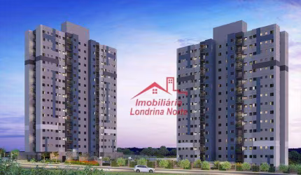 Apartamento com 2 dormitórios à venda, 55 m² por R$ 370.000 - Ever Vitta Norte Shopping - Pacaembu - Londrina/PR