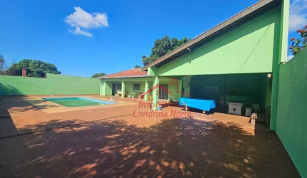 Chácara com 2 dormitórios para alugar, 5000 m² por R$ 2.000,00/mês - Parque Residencial Campos Elísios - Londrina/PR