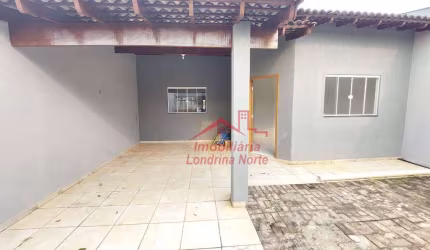 Casa com 3 dormitórios para alugar, 90 m² por R$ 1.600,00/mês - Residencial Quadra Norte - Londrina/PR