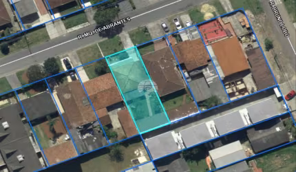 Terreno à venda na Rua Marquês de Abrantes, 126, Bairro Alto, Curitiba, 346 m2 por R$ 312.000