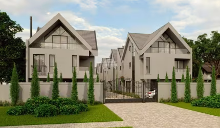 Casa em condomínio fechado com 4 quartos à venda na Rua Eurípedes Garcez do Nascimento, 989, Ahú, Curitiba, 180 m2 por R$ 2.100.000
