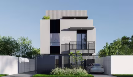 Casa em condomínio fechado com 3 quartos à venda na Rua Bernardino Iatauro, 270, Orleans, Curitiba, 170 m2 por R$ 950.000