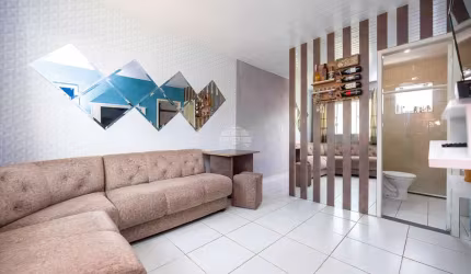 Casa em condomínio fechado com 2 quartos à venda na Rua Arapongas, 1528, Capela Velha, Araucária, 37 m2 por R$ 215.000