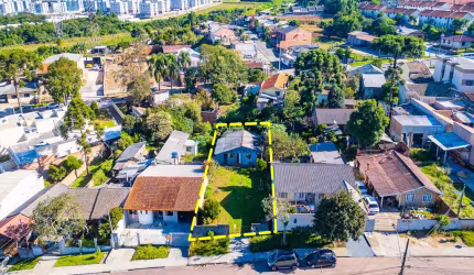 Terreno à venda na Rua Alfredo Voss, 276, Costeira, Araucária, 570 m2 por R$ 400.000