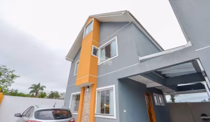 Casa em condomínio fechado com 3 quartos à venda na Rua René Descartes, 678, Abranches, Curitiba, 100 m2 por R$ 648.000