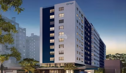 Apartamento com 2 quartos à venda na Rodovia João Leopoldo Jacomel, 12887, Estância Pinhais, Pinhais, 53 m2 por R$ 473.900