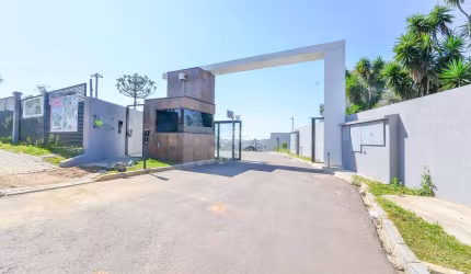 Terreno em condomínio fechado à venda na Rua Walace Landal, 220, Santa Cândida, Curitiba, 90 m2 por R$ 178.000