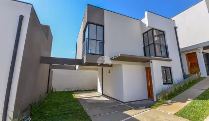 Casa em condomínio fechado com 3 quartos à venda na Rua Nossa Senhora do Rocio, 223, Santa Cândida, Curitiba, 82 m2 por R$ 562.690