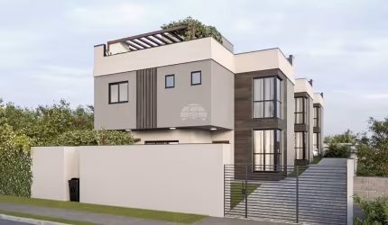 Casa em condomínio fechado com 3 quartos à venda na Rua Francisco Prestes Maia, 415, Boa Vista, Curitiba, 195 m2 por R$ 1.280.000