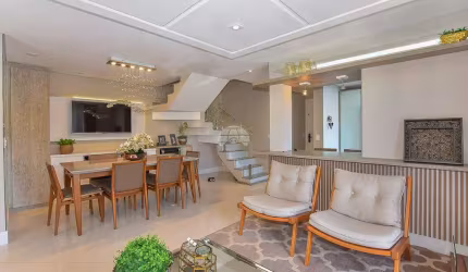 Casa com 3 quartos à venda na Rua Alfonso Waldemar Barra, 29 / 461, Tingui, Curitiba, 218 m2 por R$ 1.590.000