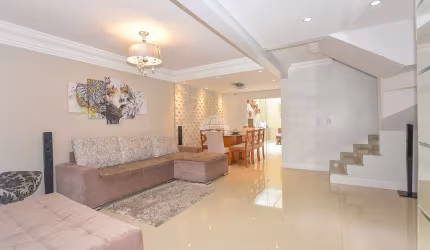 Casa em condomínio fechado com 3 quartos à venda na Rua Júlio Zandoná, 790, Alto Boqueirão, Curitiba, 91 m2 por R$ 560.000