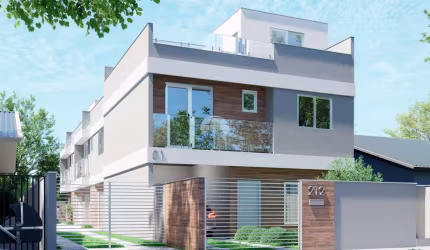 Casa em condomínio fechado com 3 quartos à venda na Rua Agostinho Merlin, 212, Portão, Curitiba, 170 m2 por R$ 860.000