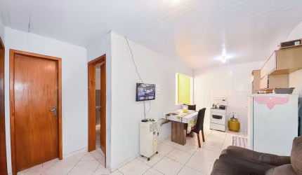 Casa com 2 quartos à venda na Travessa Qatar, 224, Nações, Fazenda Rio Grande, 71 m2 por R$ 245.000