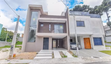 Casa em condomínio fechado com 3 quartos à venda na Rua Humberto Negrello, 281, Umbará, Curitiba, 145 m2 por R$ 870.000